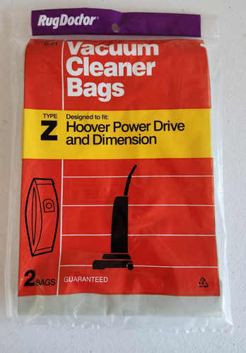 Two pack rug doctor - pack, vacuum