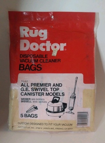 Rug doctor vacuum cleaner - cleaner, bags